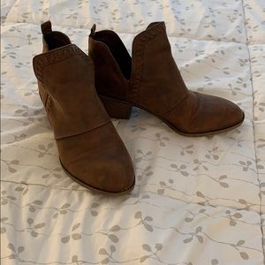 Brown booties